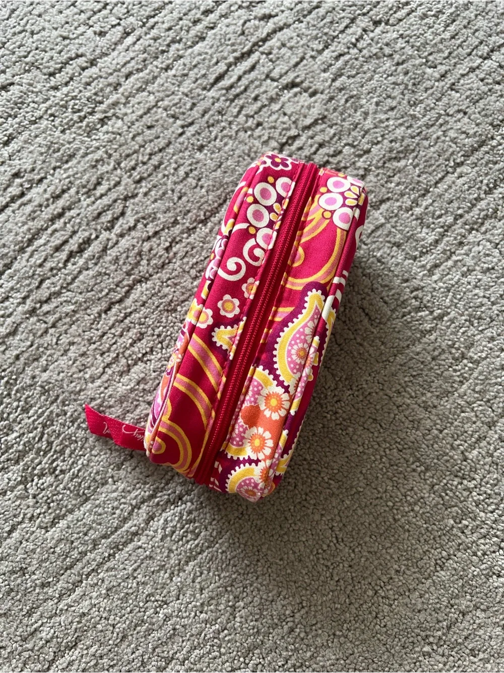 Vera Bradley Pink Floral Paisley Eyeglass Case